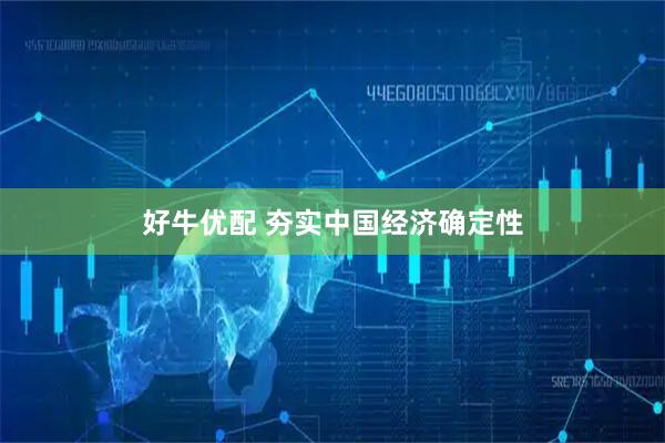好牛优配 夯实中国经济确定性