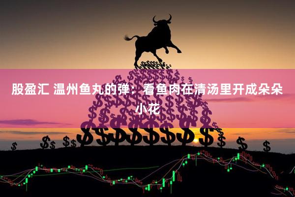 股盈汇 温州鱼丸的弹：看鱼肉在清汤里开成朵朵小花