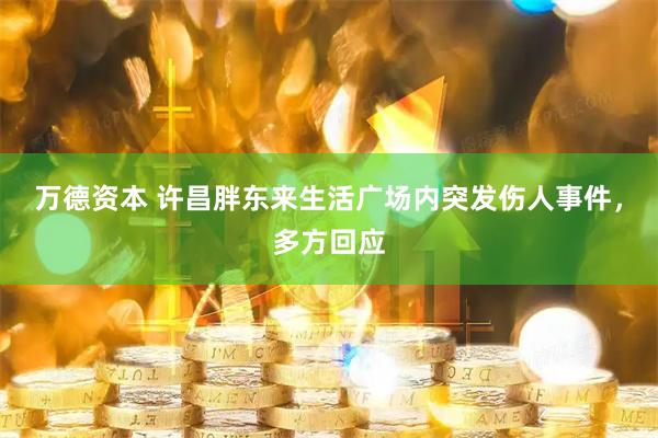 万德资本 许昌胖东来生活广场内突发伤人事件，多方回应