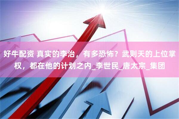 好牛配资 真实的李治，有多恐怖？武则天的上位掌权，都在他的计划之内_李世民_唐太宗_集团